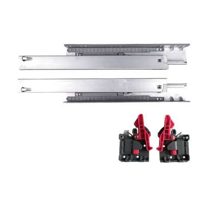 BOKE under mount soft close drawer slide for frameless kitchen cabinet