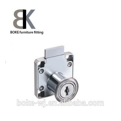 Zinc alloy hidden cabine dresser drawer locks