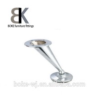 Custom chromed metal furniture sofa leg for sale